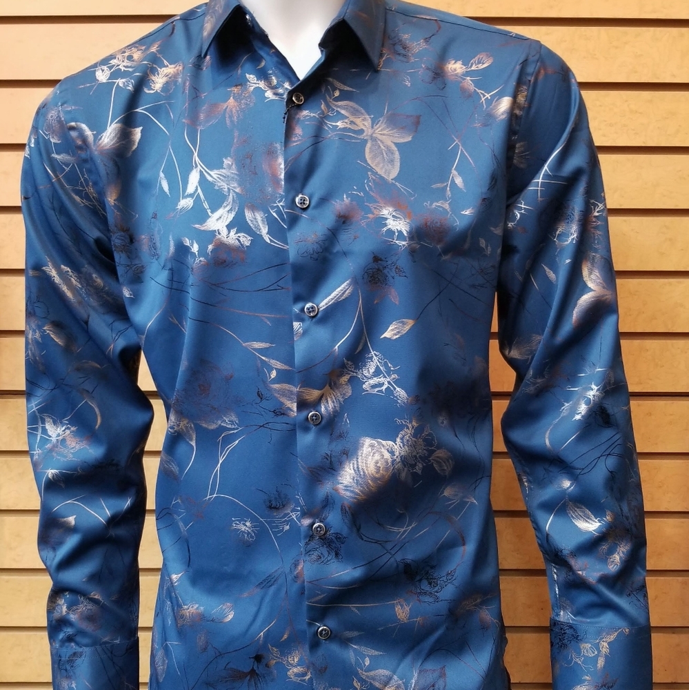 Rose Printed Pattern Shirt